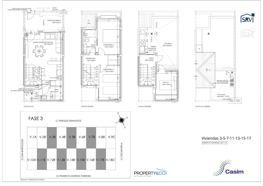 2 bedroom Townhouse for sale in Torre-Pacheco - € 229,900 (Ref: 9831191)