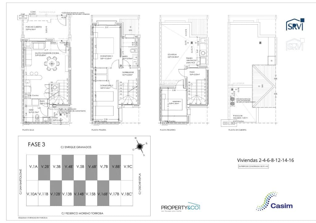 3 bedroom Townhouse for sale in Torre-Pacheco - € 219,900 (Ref: 9831192)