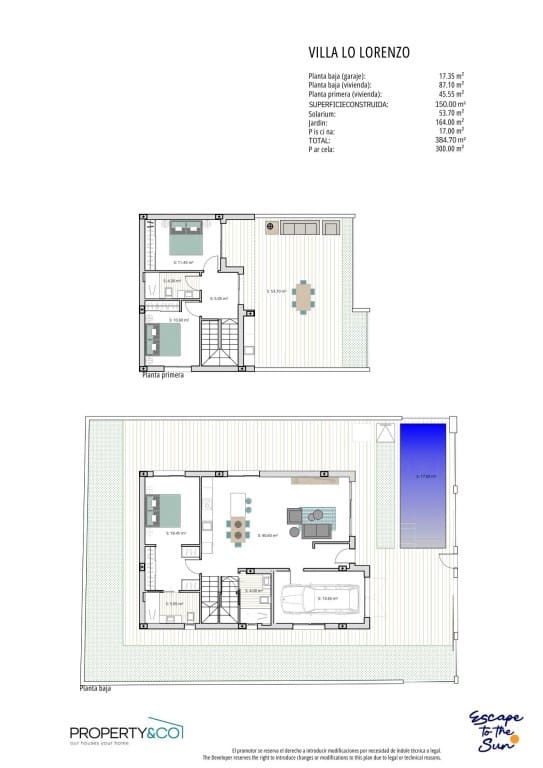 3 Zimmer Reihenhaus zu verkaufen in Los Alcazares mit Pool - 590.000 € (Ref: 9831196)
