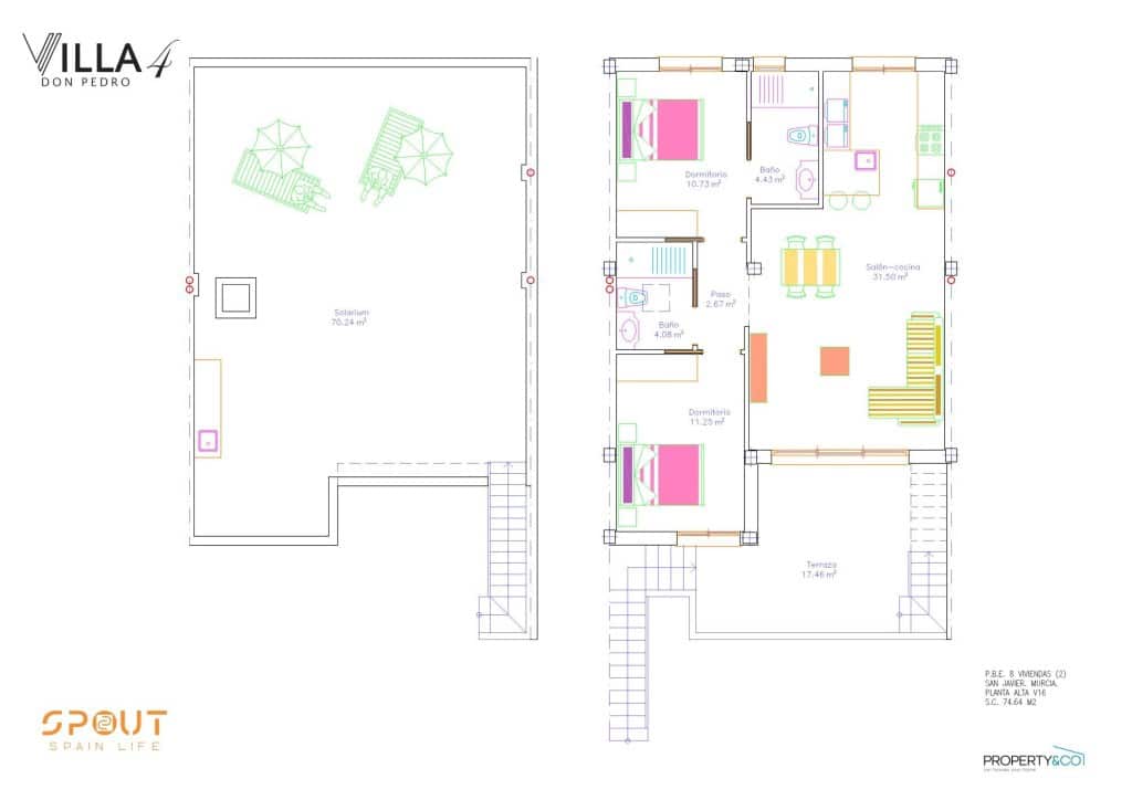 2 soveværelse Villa til salg i San Javier - € 272.900 (Ref: 9831198)