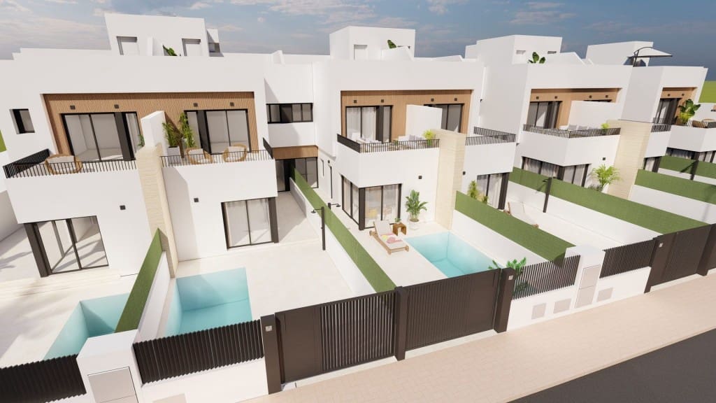 3 soveværelse Villa til salg i Santiago de la Ribera med swimmingpool - € 369.900 (Ref: 9839124)
