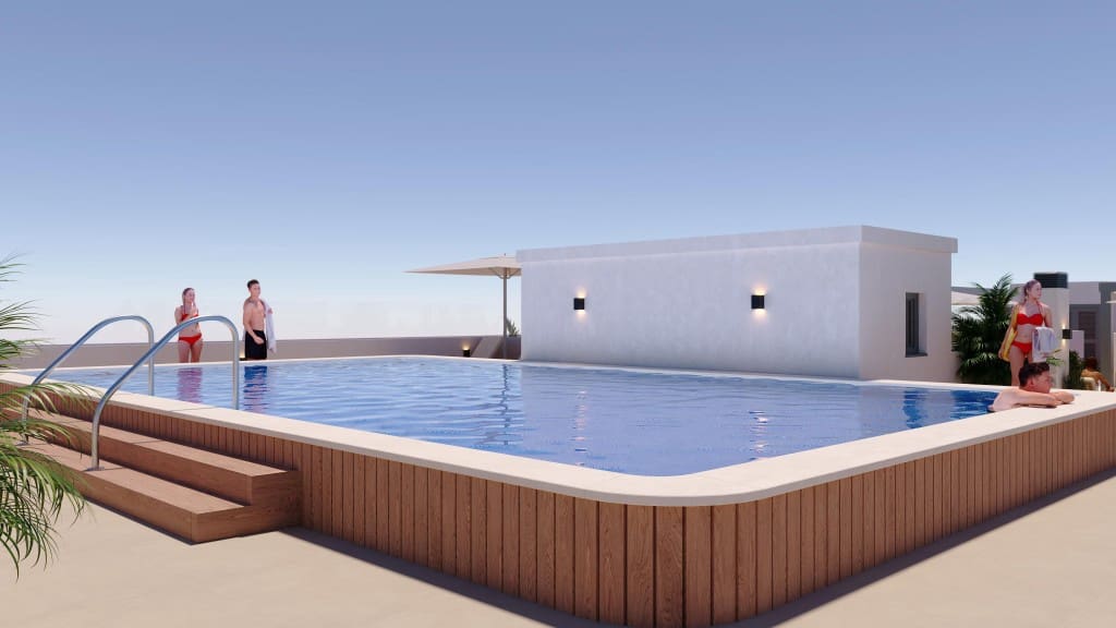 1 sovrum Lägenhet till salu i San Miguel de Salinas med pool - 135 000 € (Ref: 9845402)