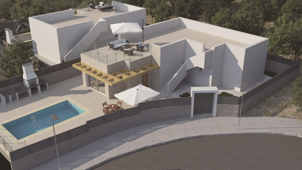 3 sypialnia Willa na sprzedaż w Polop - 585 000 € (Ref: 9846025)
