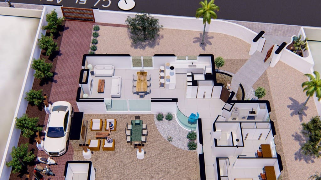 3 chambre Villa/Maison à vendre à Alfaz del Pi / L'Alfas del Pi - 698 000 € (Ref: 9846123)