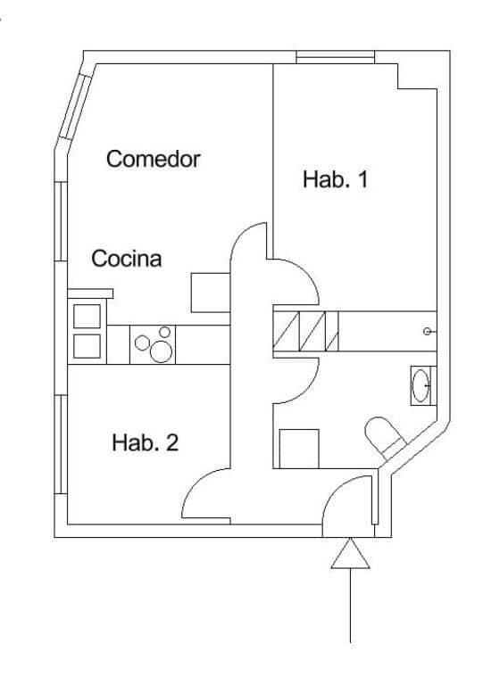2 soveværelse Lejlighed til salg i Alcala de Xivert - € 55.000 (Ref: 9849258)
