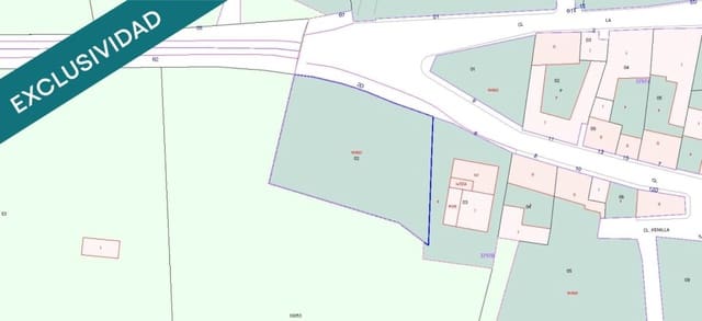 Byggetomt til salgs i Valdefresno - € 82 000 (Ref: 9849261)