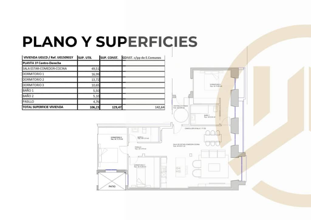 3 soveværelse Lejlighed til salg i Bilbao - € 830.000 (Ref: 9851115)