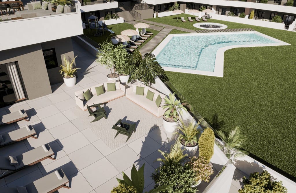 2 chambre Appartement à vendre à San Miguel de Salinas avec piscine - 289 900 € (Ref: 9852356)