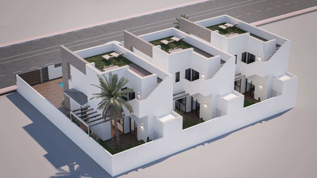 3 soveværelse Rækkehus til salg i San Pedro del Pinatar - € 479.900 (Ref: 9852399)