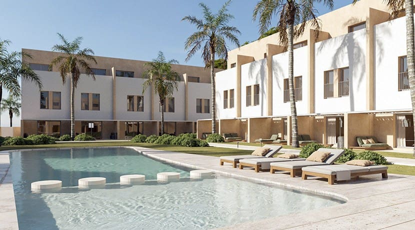 3 soveværelse Rækkehus til salg i Denia med swimmingpool - € 395.000 (Ref: 9852489)
