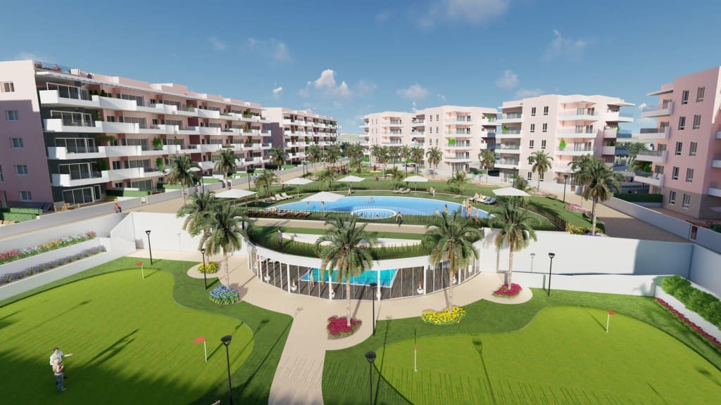 3 sovrum Lägenhet till salu i Guardamar del Segura med pool - 344 900 € (Ref: 9852551)