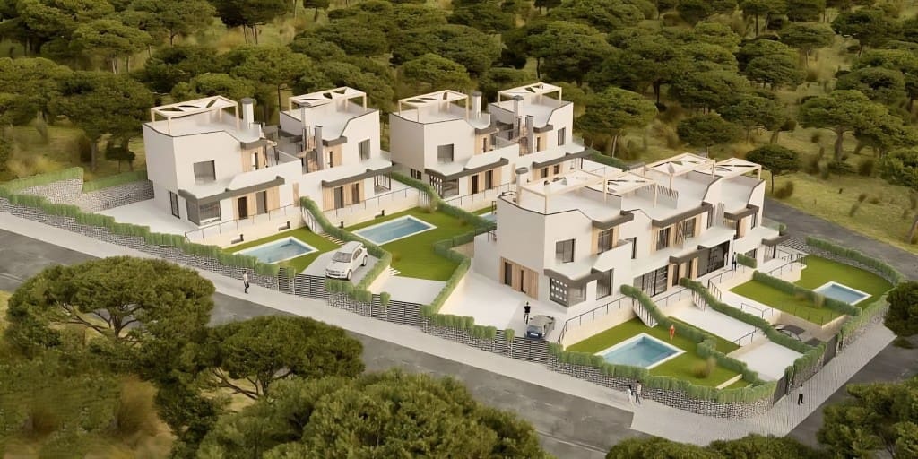 3 soveværelse Rækkehus til salg i Polop - € 505.280 (Ref: 9852673)