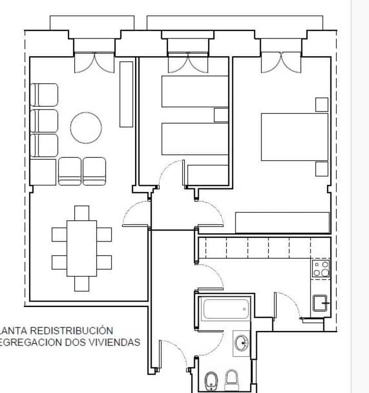 2 sovrum Lägenhet till salu i Donostia-San Sebastian - 575 000 € (Ref: 9852990)