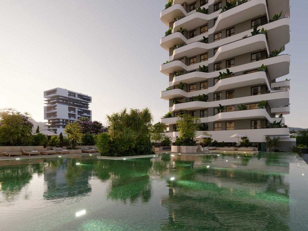 2 soveværelse Lejlighed til salg i Calpe / Calp med swimmingpool - € 435.000 (Ref: 9859824)