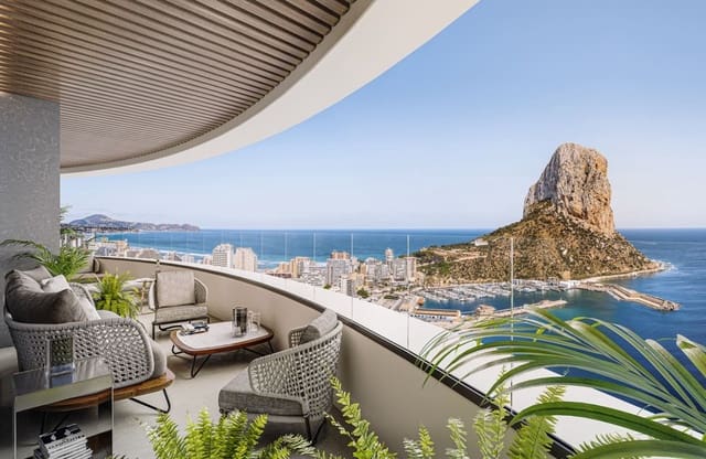 3 soveværelse Lejlighed til salg i Playa Arenal - Bol, Calpe / Calp med swimmingpool - € 676.000 (Ref: 9859841)