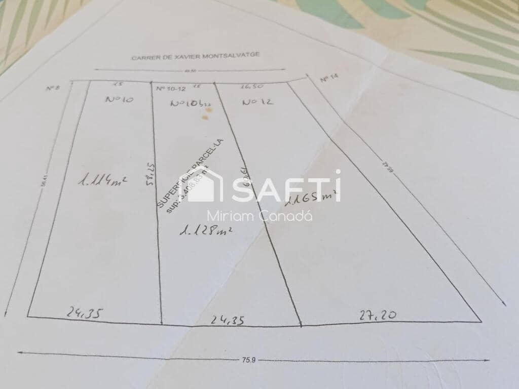 Tomt till salu i Calafell - 24 600 € (Ref: 9861735)