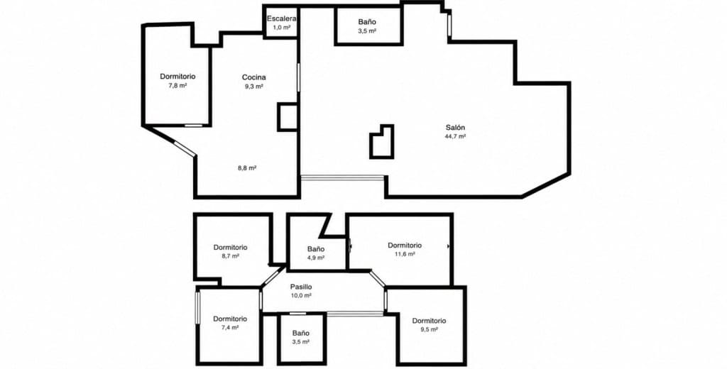 5 sovrum Radhus till salu i Sitges med pool garage - 850 000 € (Ref: 9861748)