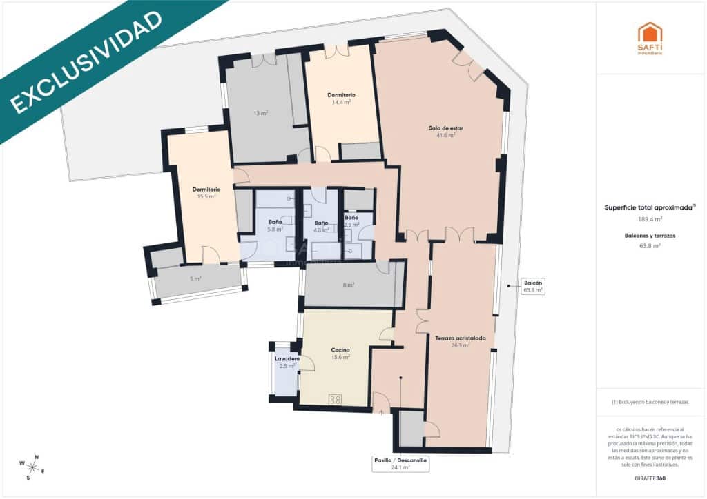 Ático de 4 habitaciones en Palma de Mallorca en venta - 849.000 € (Ref: 9866862)