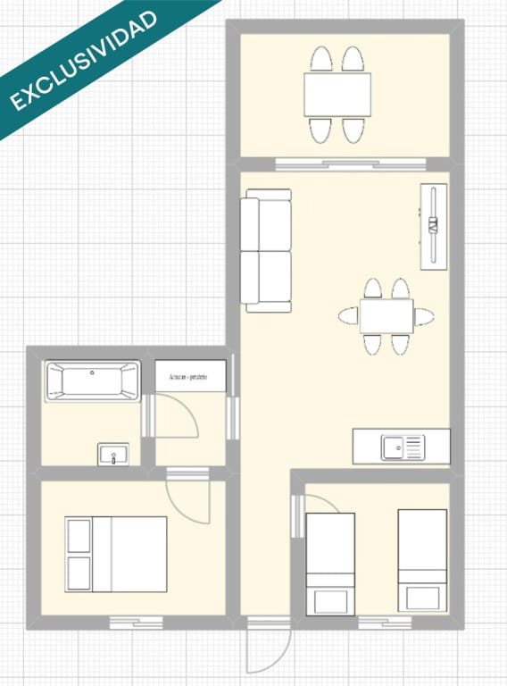 2 bedroom Penthouse for sale in Roses with pool garage - € 439,000 (Ref: 9891957)