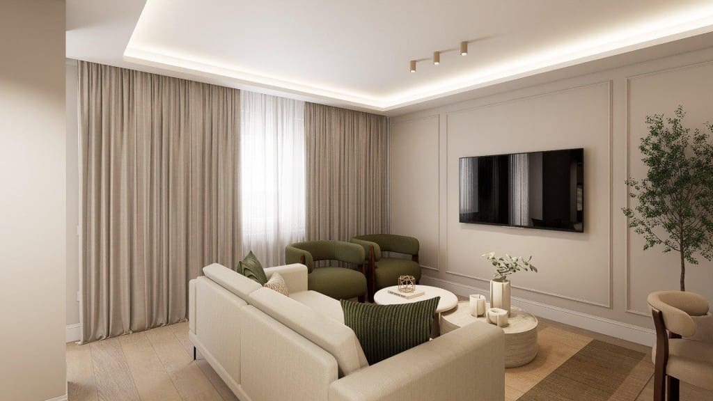 3 Zimmer Apartment zu verkaufen in Madrid Stadt mit Garage - 1.769.000 € (Ref: 9899359)