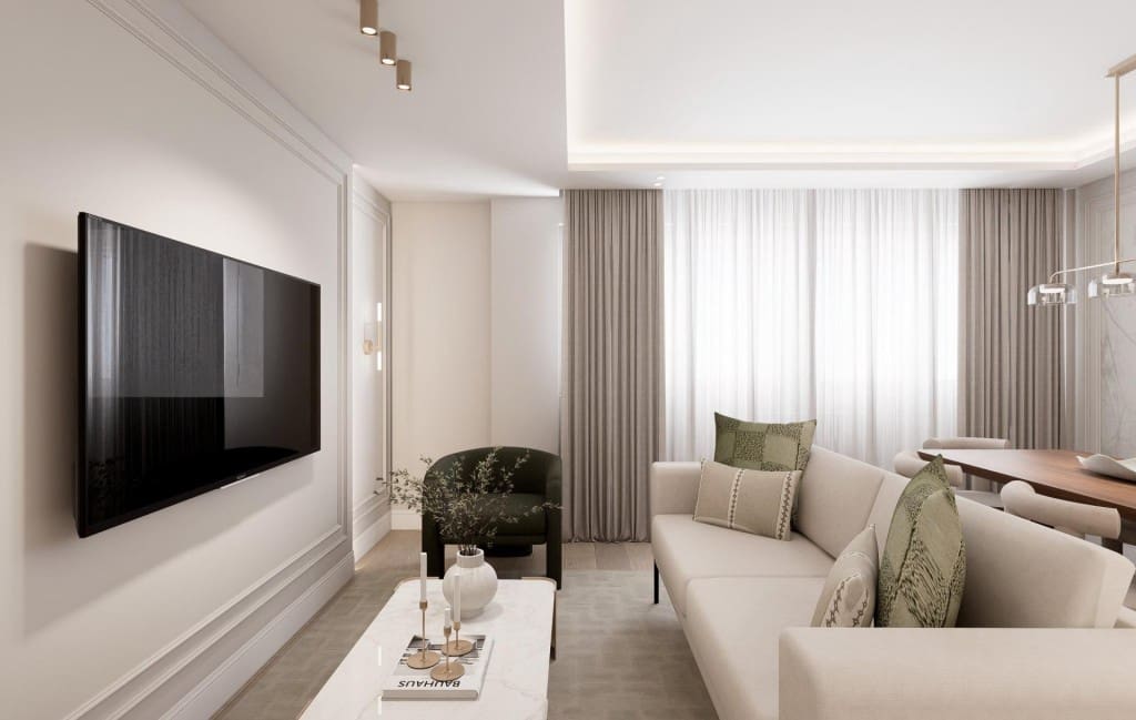 2 makuuhuone Huoneisto myytävänä paikassa Madrid kaupunki - 1 389 000 € (Ref: 9899362)