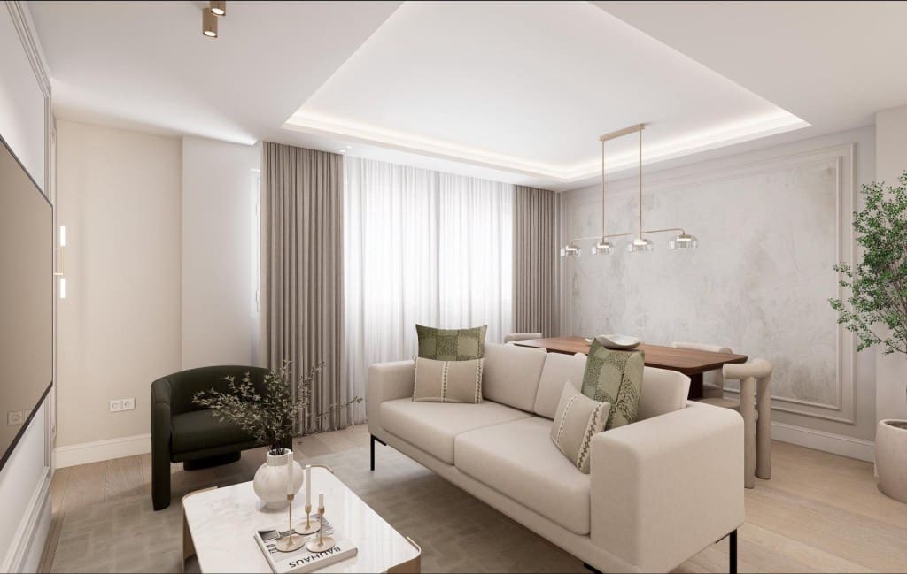 2 makuuhuone Huoneisto myytävänä paikassa Madrid kaupunki - 1 389 000 € (Ref: 9899362)