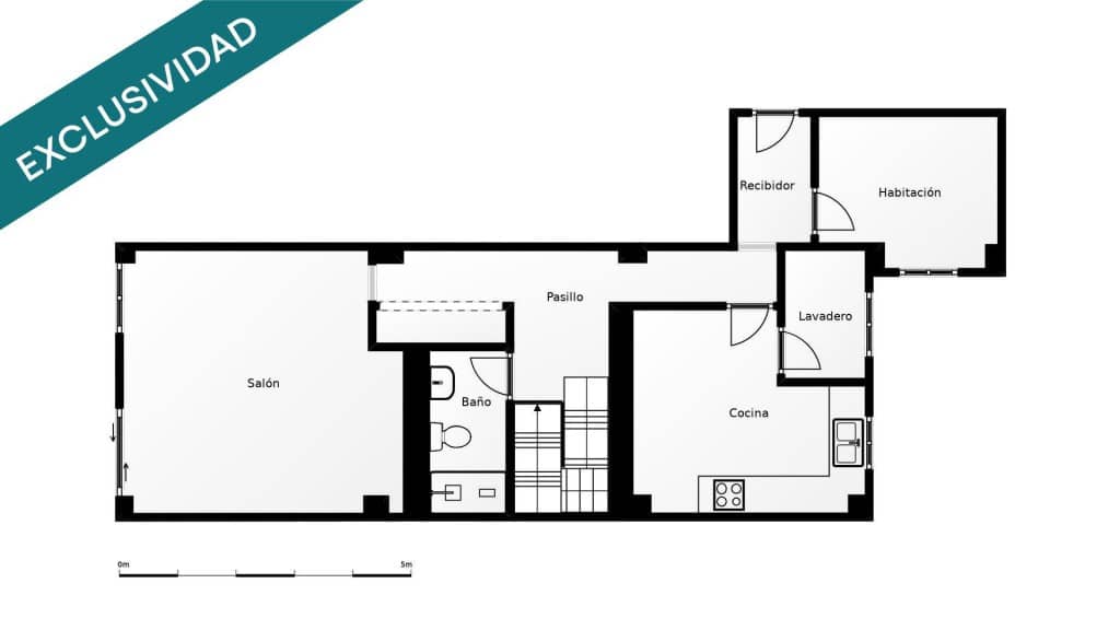 5 camera da letto Appartamento in vendita in L'Olleria - 140.000 € (Rif: 9910513)