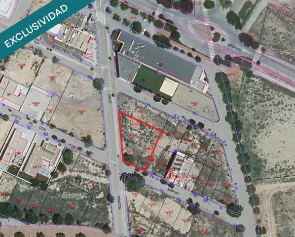 Terrain à Bâtir à vendre à Almansa - 64 000 € (Ref: 9915486)