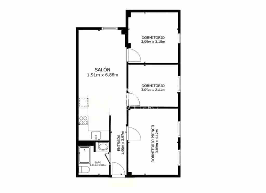 3 bedroom Apartment for sale in Vigo - € 165,000 (Ref: 9921935)