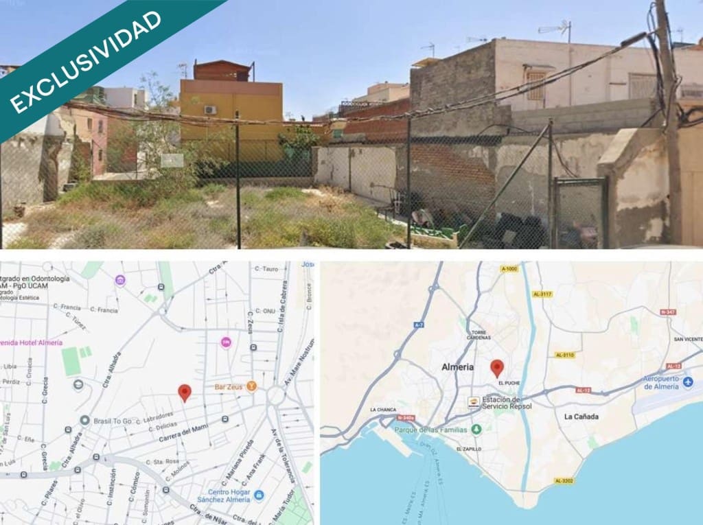 Byggegrund til salg i Almeria by - € 70.000 (Ref: 9942014)