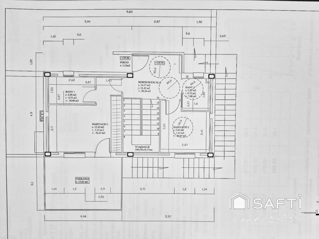 3 Zimmer Villa zu vermieten in Sitges - 2.300 € (Ref: 9947526)