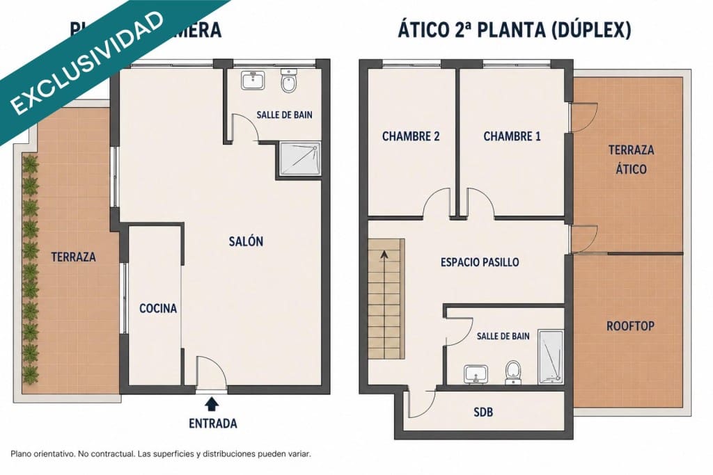 Ático de 2 habitaciones en Javea / Xàbia en venta con piscina - 458.000 € (Ref: 9947539)