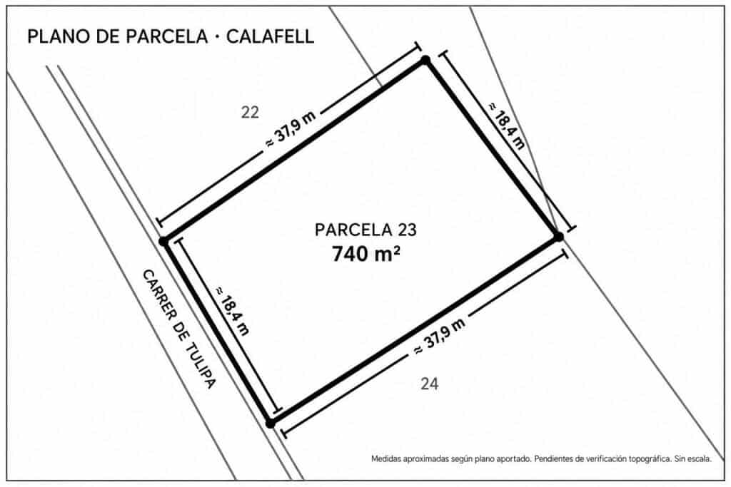 Building Plot for sale in Calafell - € 88,250 (Ref: 9949449)
