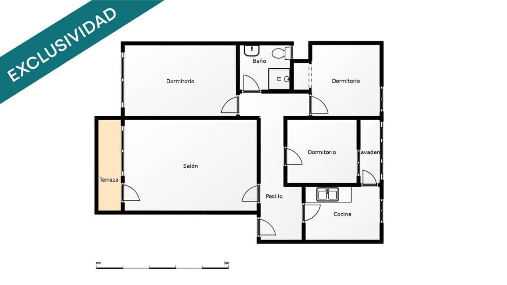3 chambre Appartement à vendre à Agullent - 77 000 € (Ref: 9953946)
