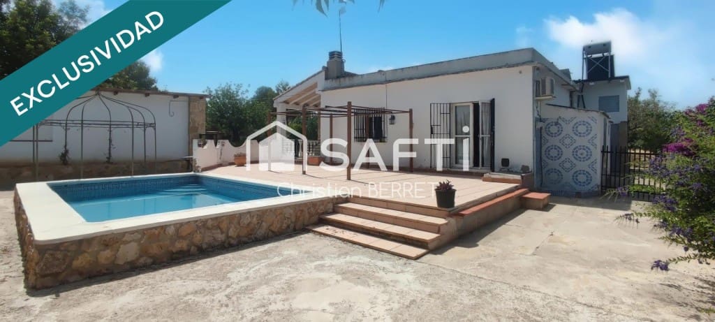 3 bedroom Finca/Country House for sale in Pedralba with pool garage - € 149,000 (Ref: 9957644)