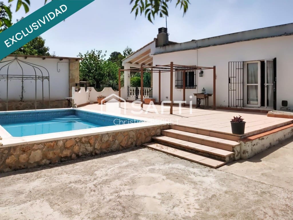 3 bedroom Finca/Country House for sale in Pedralba with pool garage - € 149,000 (Ref: 9957644)