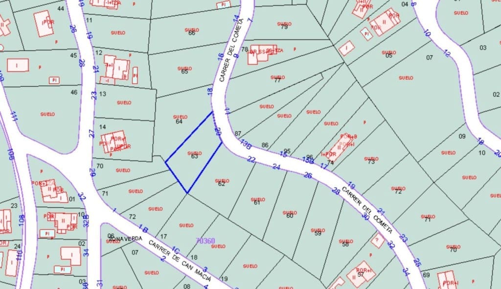 Building Plot for sale in Olivella - € 39,500 (Ref: 9957648)