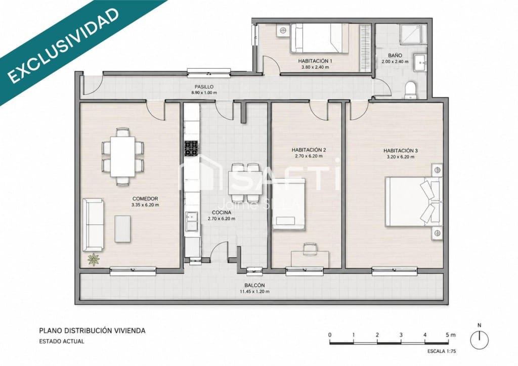3 slaapkamer Appartement te koop in Xirivella - € 220.000 (Ref: 9959444)