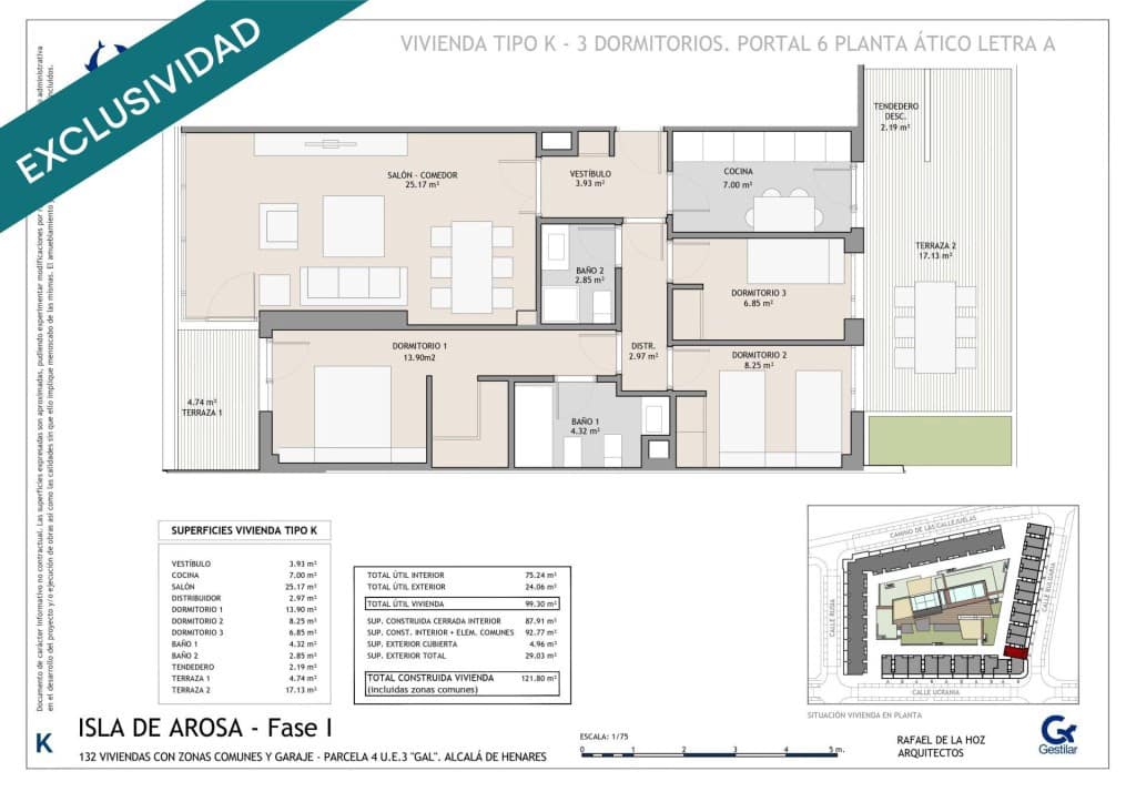 3 bedroom Penthouse for sale in Alcala de Henares with pool garage - € 550,000 (Ref: 9964986)