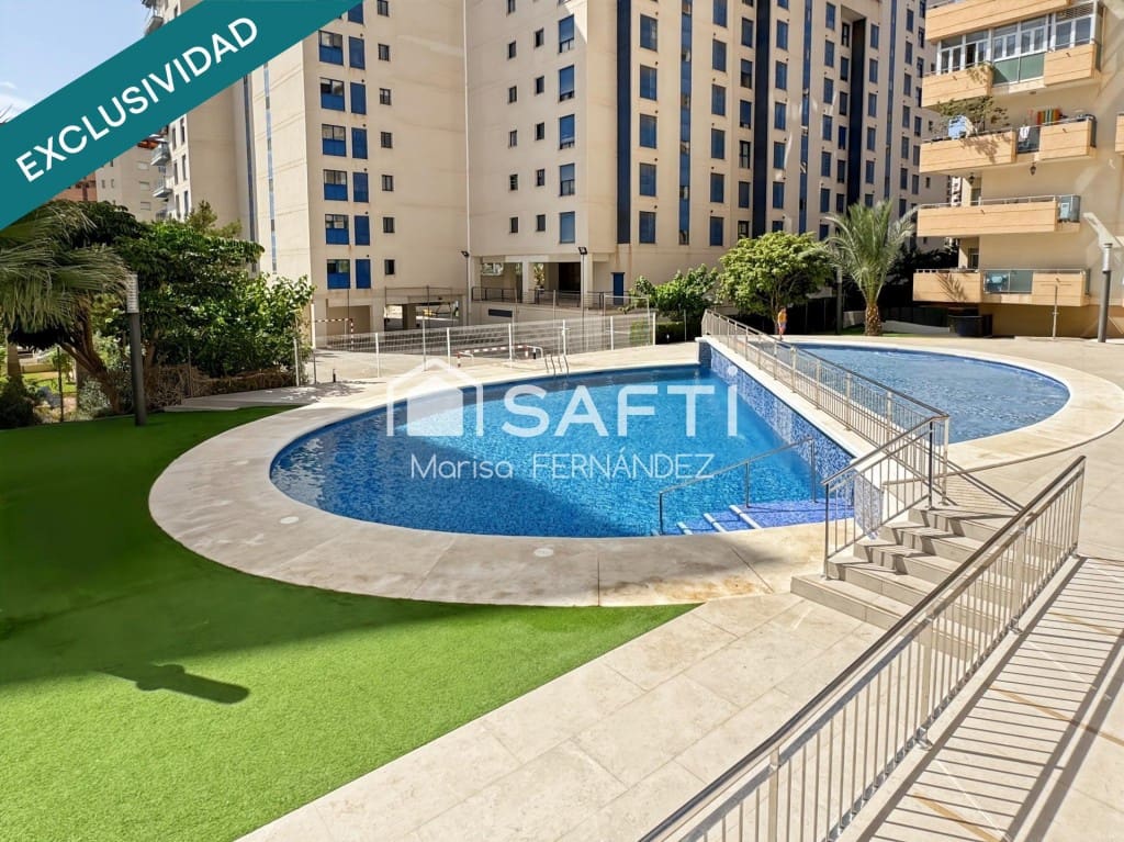 1 bedroom Apartment for sale in La Villajoyosa / Vila Joiosa with pool - € 185,000 (Ref: 9966354)