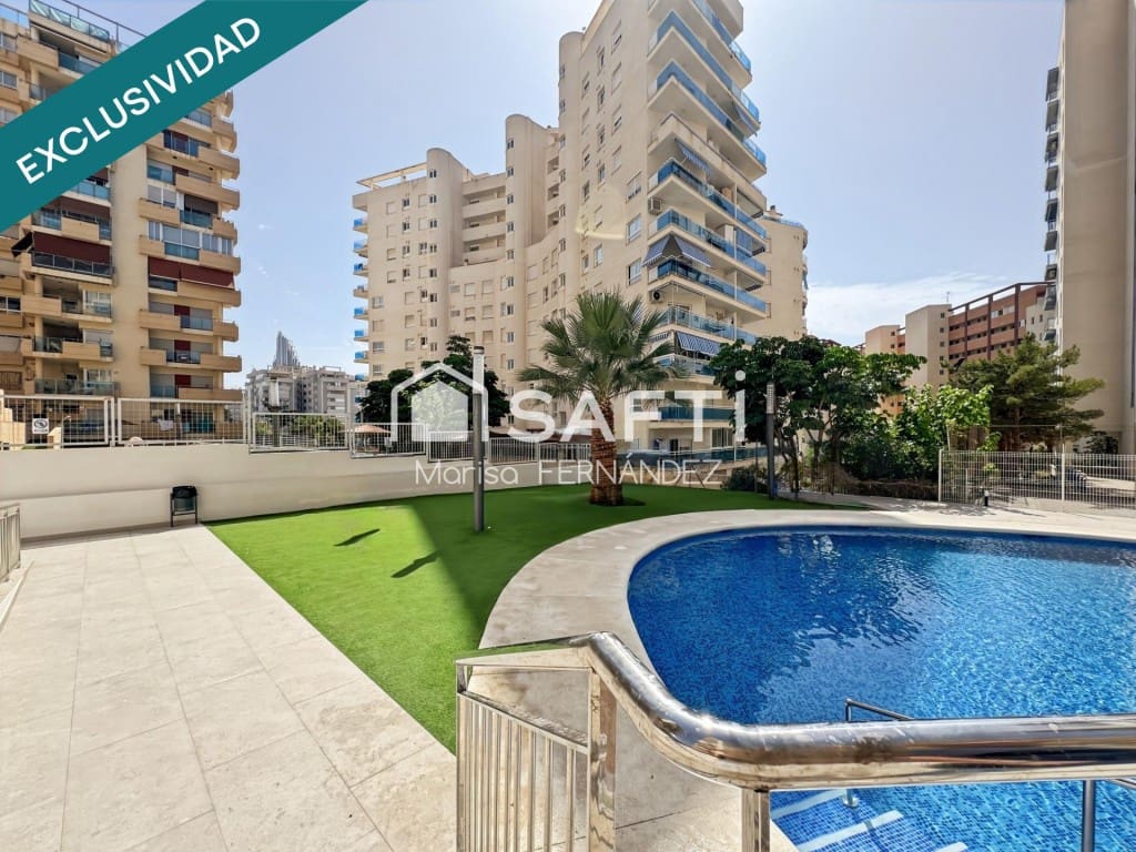 1 bedroom Apartment for sale in La Villajoyosa / Vila Joiosa with pool - € 185,000 (Ref: 9966354)