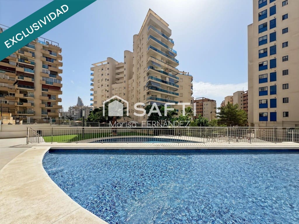1 bedroom Apartment for sale in La Villajoyosa / Vila Joiosa with pool - € 185,000 (Ref: 9966354)