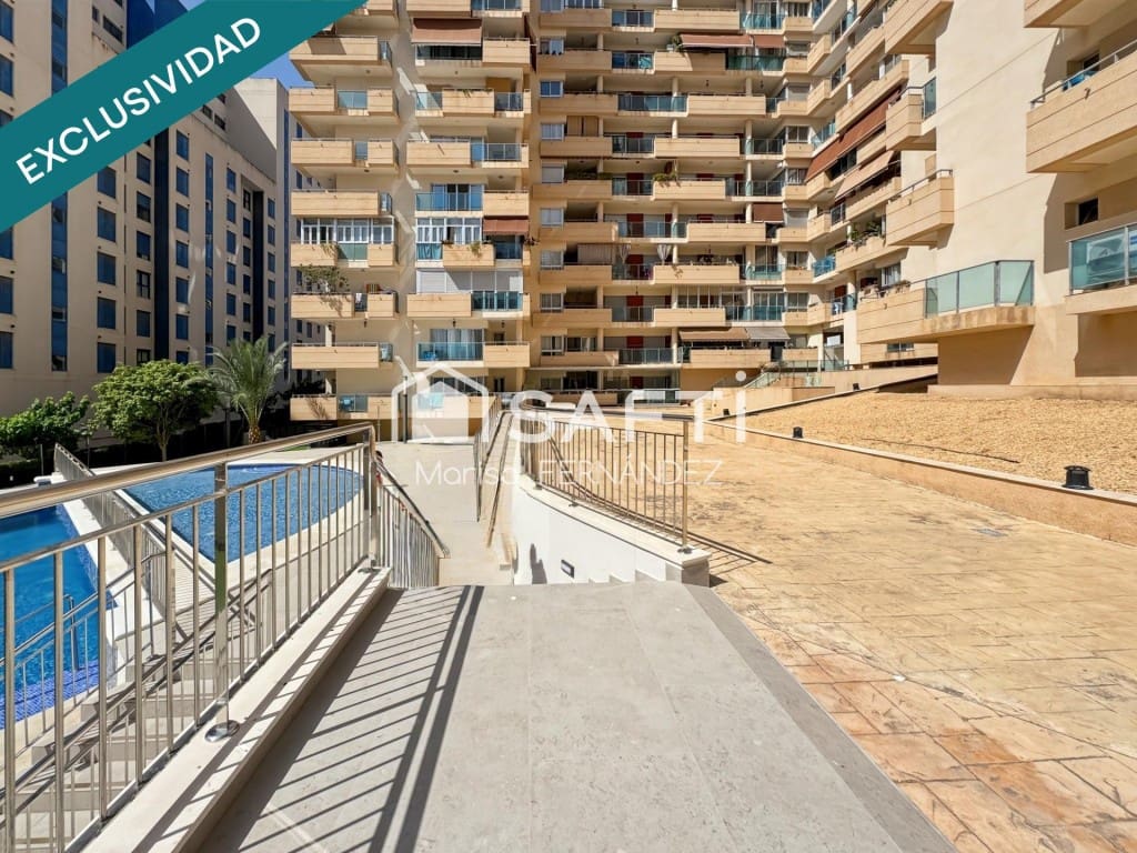 1 bedroom Apartment for sale in La Villajoyosa / Vila Joiosa with pool - € 185,000 (Ref: 9966354)