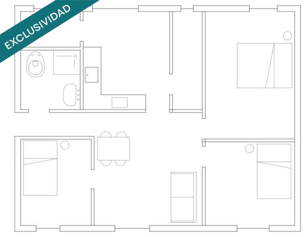 3 camera da letto Appartamento in vendita in Vilanova i la Geltru - 165.000 € (Rif: 9975032)