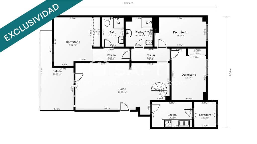 3 bedroom Penthouse for sale in Canet d'En Berenguer with pool - € 330,000 (Ref: 9983769)