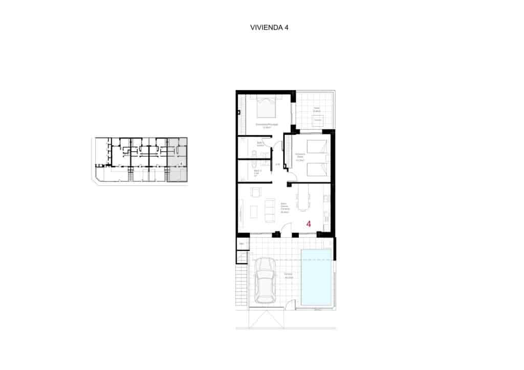 2 slaapkamer Villa te koop in Los Cuarteros met zwembad - € 319.900 (Ref: 9984588)