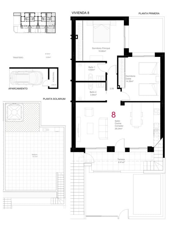 2 slaapkamer Villa te koop in Los Cuarteros met zwembad - € 319.900 (Ref: 9984588)