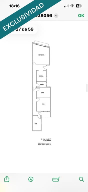 3 Zimmer Apartment zu verkaufen in Blanes - 220.000 € (Ref: 9993941)