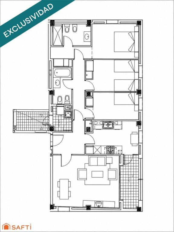3 bedroom Apartment for sale in Cambrils with pool - € 346,000 (Ref: 9996787)