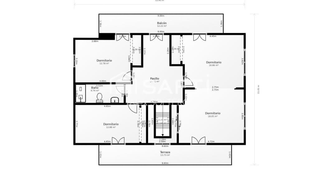 5 camera da letto Villa in vendita in O Rosal con piscina garage - 345.000 € (Rif: 9996791)